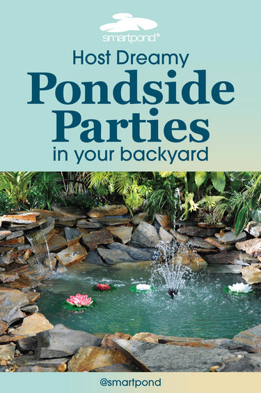 Dreamy Pondside Parties in your backyard