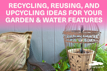 Recycling, Reusing, and Upcycling Ideas for Your Garden and Water Features