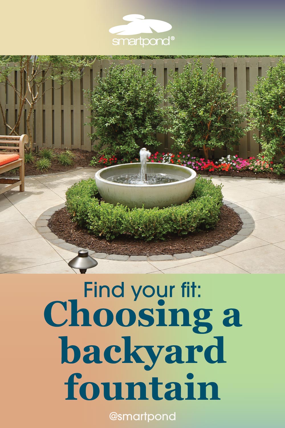 A Guide to Choosing the Right Backyard Fountain – smartpond® Backyard Blog