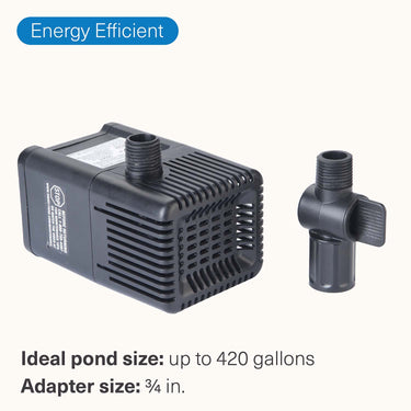 420 GPH Pond Pump adapter