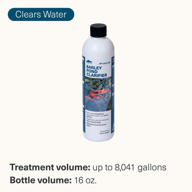 Liquid Barley Pond Clarifier, 16 oz. treatment