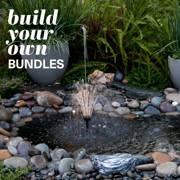 build your own bundle and bring your water gardening vision to life!