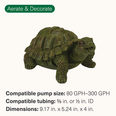 turtle spitter dimensions and compatible tubing and pumps
