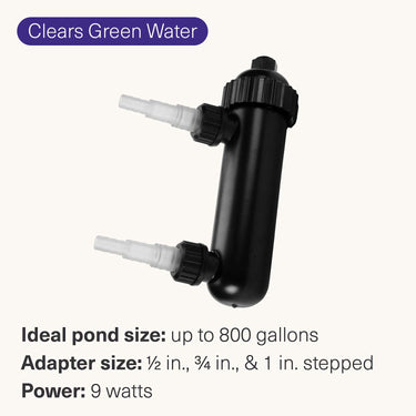 Green Stop™ UV Pond Clarifier, 9-watt